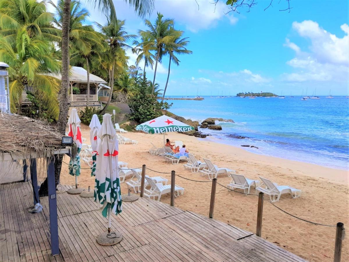Ilet Bleu Studio Cosy Rdc Vue Mer Et Jardin - Acces Direct Plage Le Gosier  Dış mekan fotoğraf